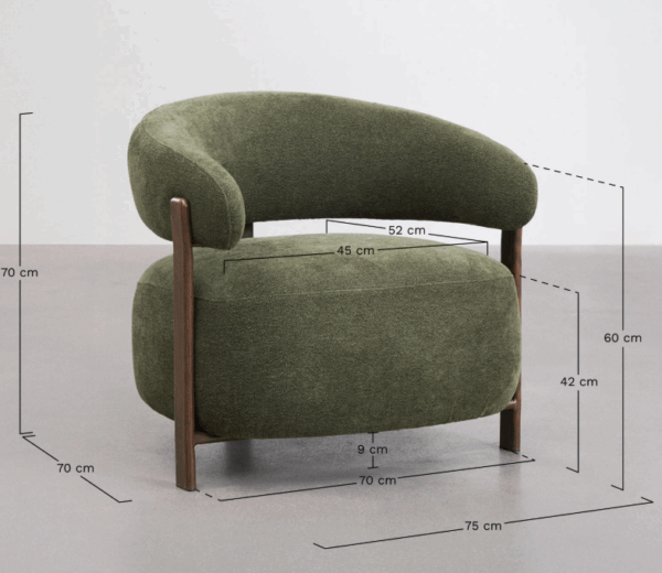 sillon chenille med
