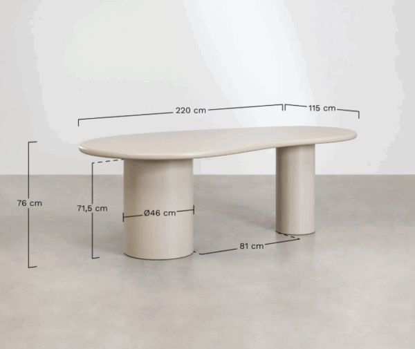 mesa comedor medida